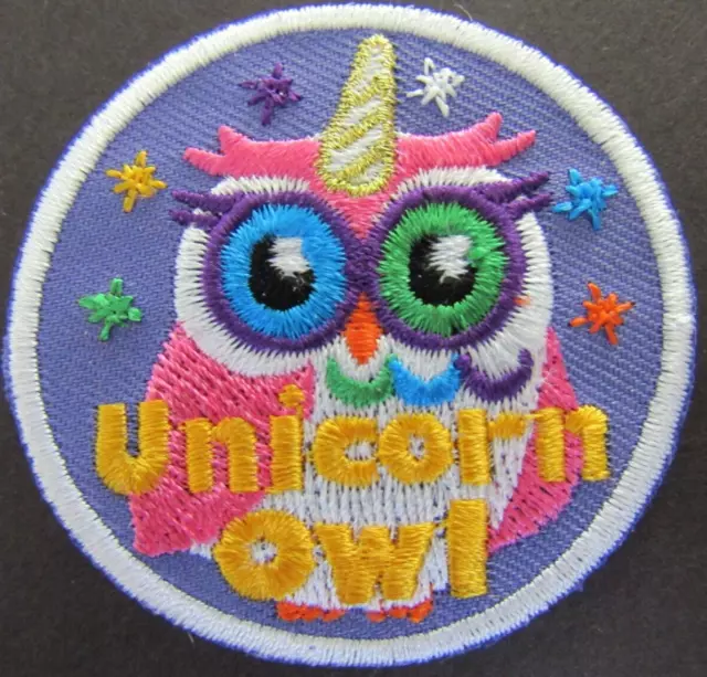 Brownie/Girl Guide:~ Unicorn Owl ~ Fun Badge