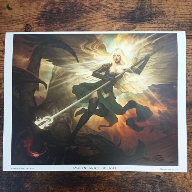 Angel of Hope Avacyn Howard signed art print reproduction original
