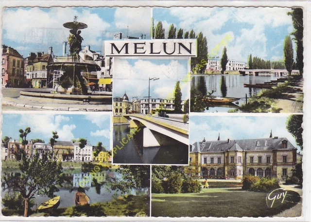 Cpsm 77000 Melun Multiviews 5 Views Edit Guy