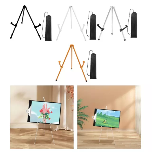 Tripod Display Easel Stand Tabletop Adjustable Height Portable