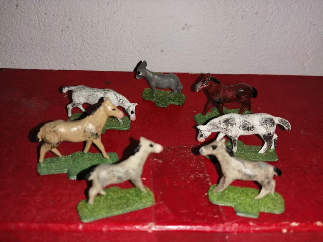 Lot De Plus De 150 Jouets Anciens Animaux Vintage En Plastique – Marque Starlux