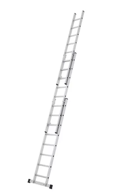 Zarges Everest 3DE Triple Extension Extender Ladders 3-Part D-Rungs 3 x 8'