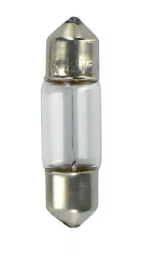 58131 12V Lampada siluro - 8x28 mm - 10W - SV7-8 - 2 pz - D/Blister