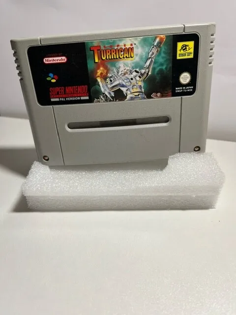 SNES Super Turrican - PAL Deutsch - Super Nintendo - sehr guter Zustand