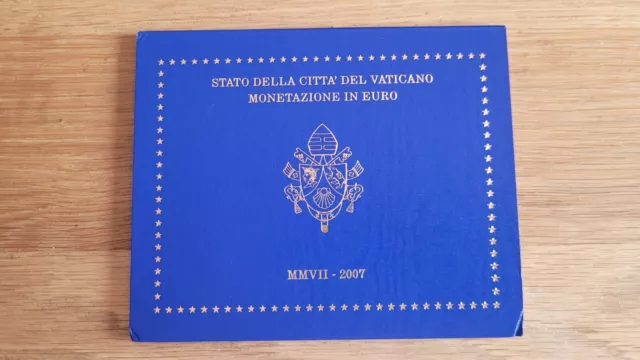 Coffret BU Vatican 2007 Neuf. Parfait état.