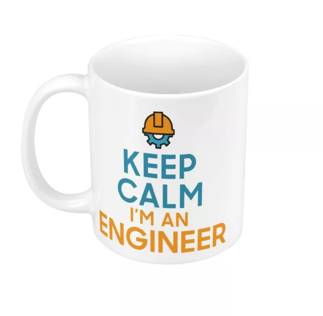 Tasse Céramique Mug Keep Calm I'm an Engineer Parodie Job Blague Job Ingénieur