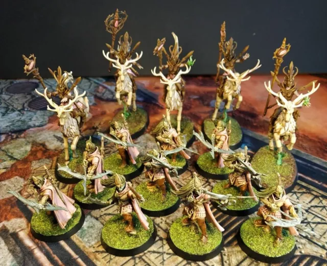 AOS - Cities of Sigmar - Sisters, 15 miniatures, assembled and painted