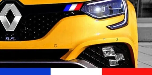Renault Megane 4 RS 280 gt trophy Drapeau Français vinyle sticker autocollant