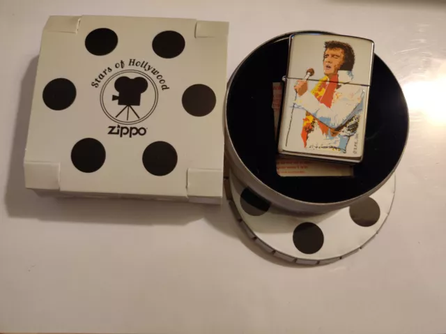 Zippo 250hw.103 Elvis Lighter Case - No Inside Guts Insert