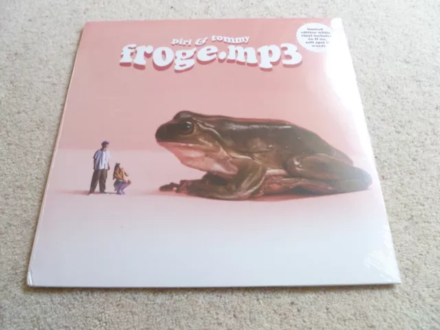 PIRI & TOMMY-Froge.mp3 Ltd WHITE VINYL LP RSD 2023 NEW/SEALED