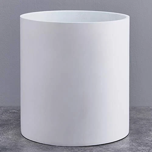 Plant Pot - Perfectly Fits Mid-Century Modern Plant Stand  12 inch Matte White