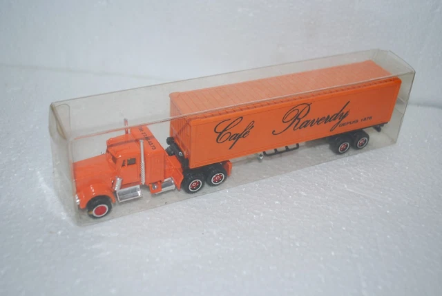 RARE ++ TOP ++ MAJORETTE MAJOPUB 1:100 CAMION REMORQUE VOLVO DANZAS N° 340