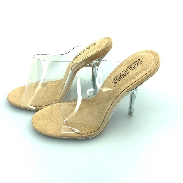Cape robbin clear mules top