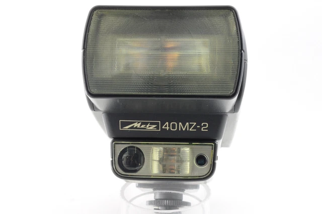 [Excellent+] Metz mecablitz 40MZ-2 Xenon Shoe Mount Flash For SLR 9