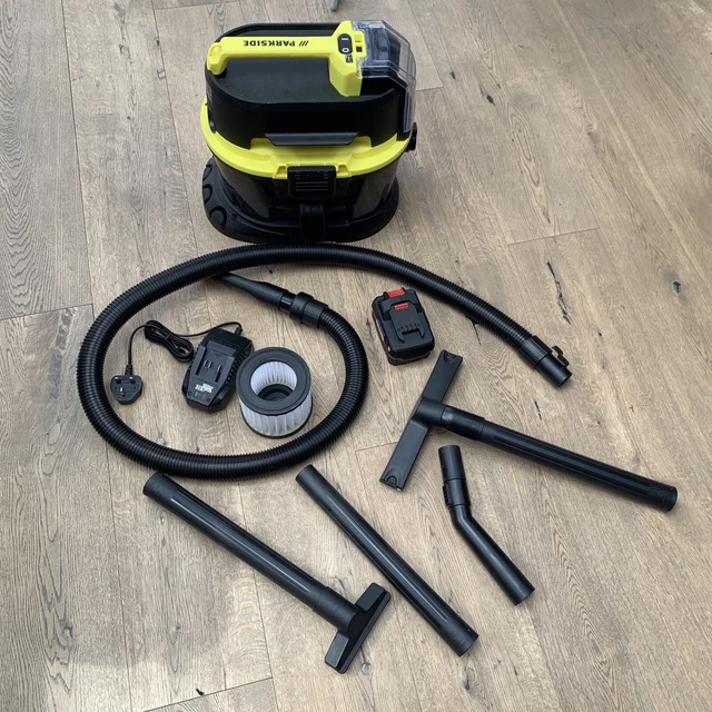 PARKSIDE WET AND Dry cordless 20v Battery Vacuum Hoover £54.11