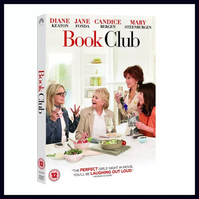 BOOK CLUB - STARRING  Diane Keaton, Jane Fonda, Candice Bergen *BRAND NEW DVD 2