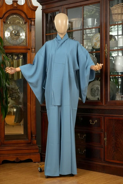 Dear Vanilla Japanese Silk Iromuji Kimono Women's Authentic Japan Made Vintage
