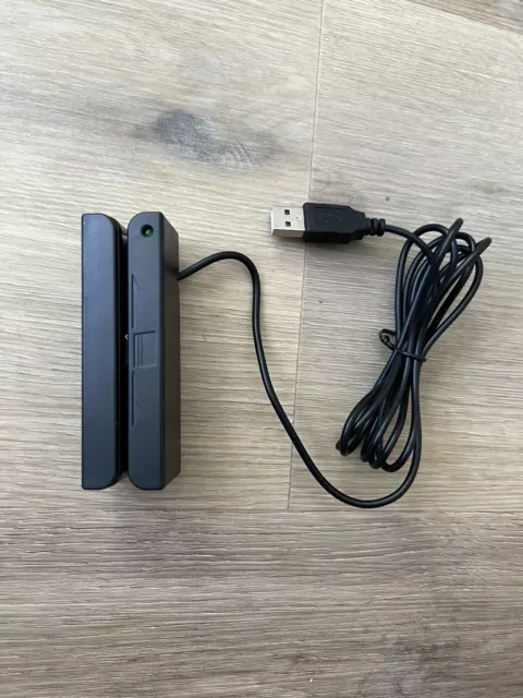 Deftun USB MSR90 Credit Card Reader NEW open box item