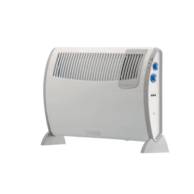 blumax Riscaldatore a convettore a risparmio energetico, 2000 W, riscaldamento elettrico per interni, con ventilatore turbo, riscaldamento elettrico per 20 – 30 m²