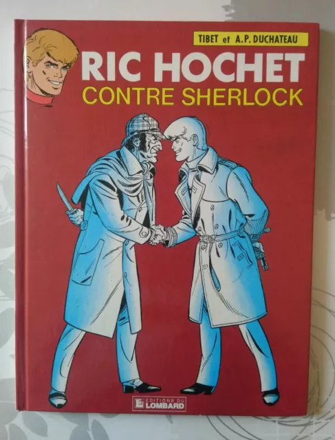 Bd Ric Hochet Contre Sherlock N°44 E.O.1987