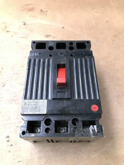 GE General Electric THED136070 70A 3 Pole Molded Case Circuit Breaker 600VAC