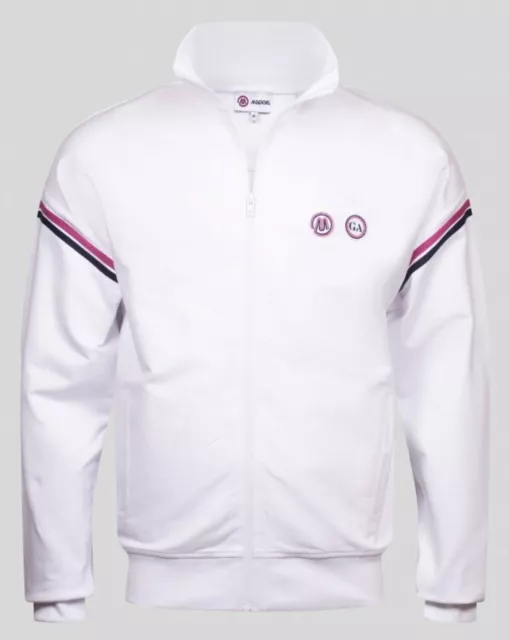 Maglificio Maggia Newcombe Wimbledon Track Top-Highest Quality Fabric-RRP £100