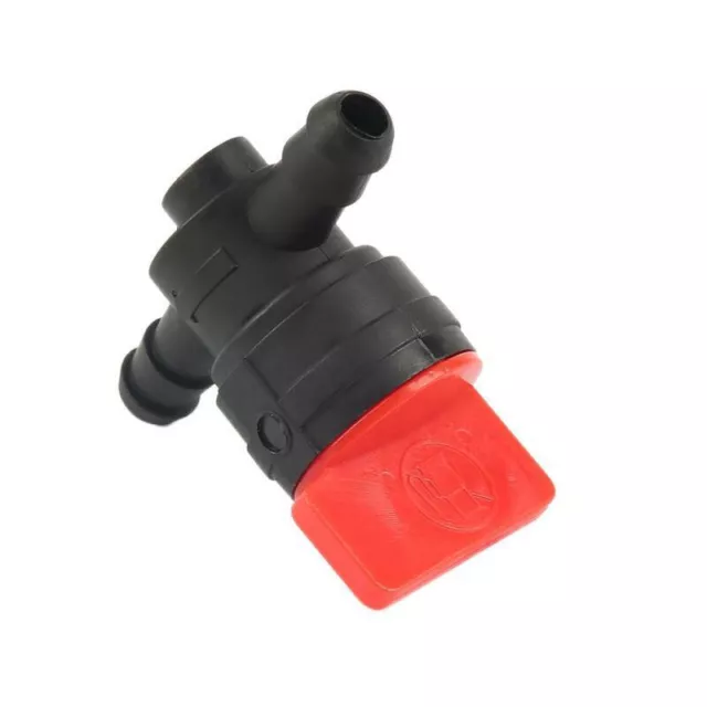 Gas Fuel Fliter 1/4" Shut Cut Off Valve In-line Straight For Mower Outdoor