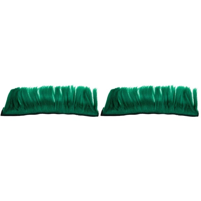 2 count casco parrucca filo alta temperatura uomo accessori per feste di Halloween