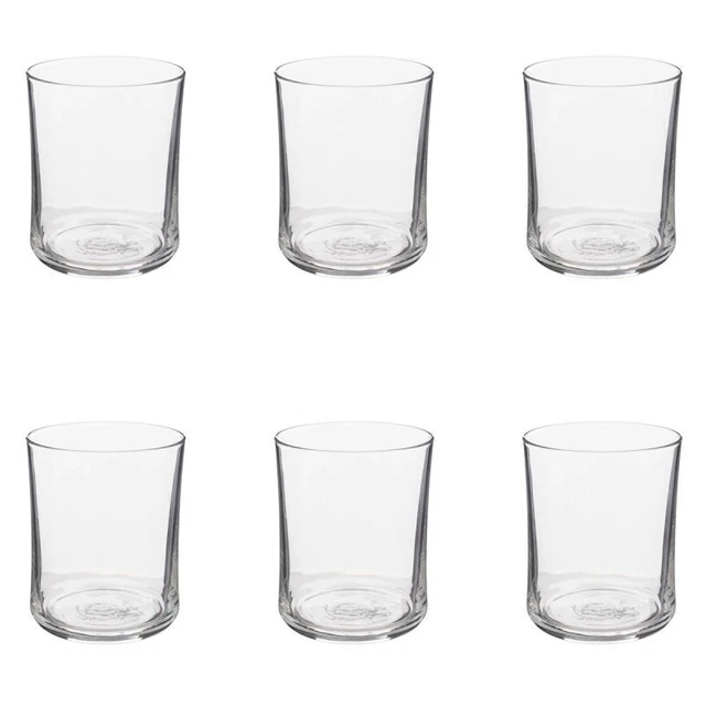 Lot de 6 Verres à Eau "Origines" 35cl Transparent
