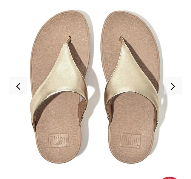 NEW IN BOX WRAPPED Fitflop Banda Sandals Women’s US11 Pale Gold