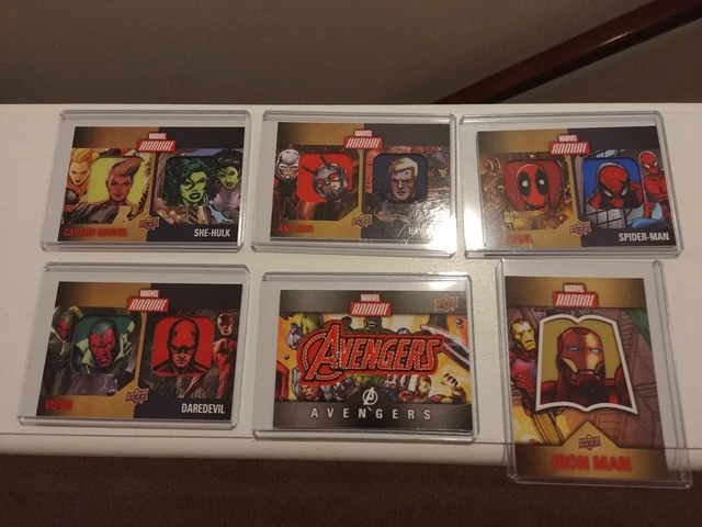 2016 Marvel Annual Dual Single Character, & Team Name Patch Cards (You Pick 1)