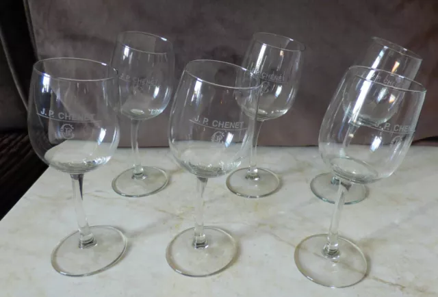 J. P. Chenet Wine Glasses - Wonky Stems.