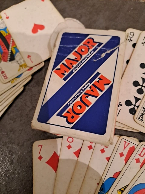 RARE ANCIEN JEU DE TAROT 78 CARTES A JOUER PUB RENAULT par HERON France