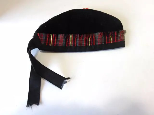 Vintage Glengarry Scottish Child's/Doll Kilt Cap