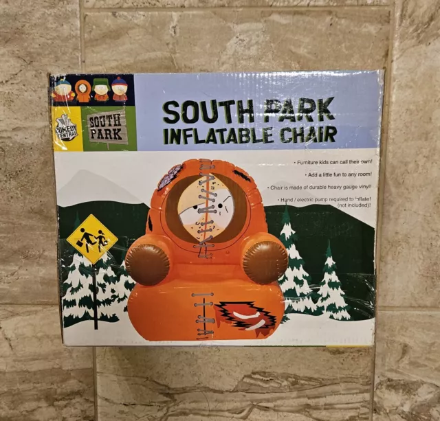 South Park 2004 Inflatable Chair.  Kenny. Kidz Kraze. New-open Box.