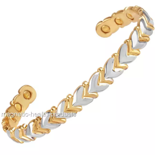 Brazalete De Salud Magnético Cobre Cupido Alivio Del Dolor Artritis 232