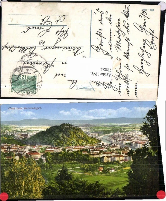 78884;Graz vom Rainerkogel 1931