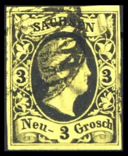 1851, Altdeutschland Sachsen, 6, gest. - 1692404