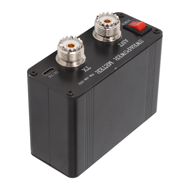 Misuratore SWR Digitale 1,8-50 MHz Fino A 120 W Con Display, Batteria Ricaricabile E Allarme – Ideale Per Radioamatori - 3