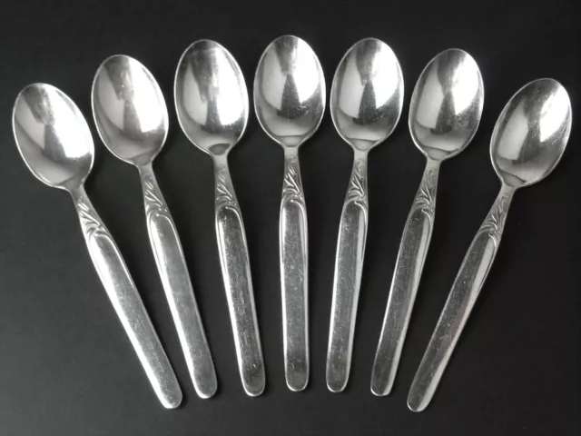 Set 9 x Demitasse Spoons European 100 Silverplate epns Jami