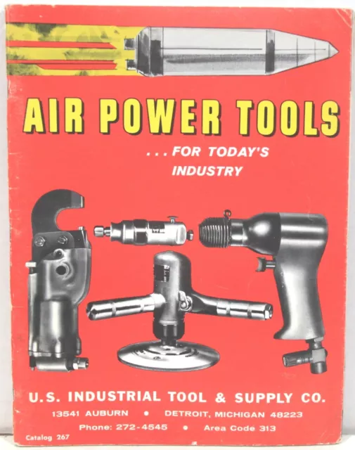 1966 AIR POWER Tool Catalog from US Industrial Tool & Supply Co