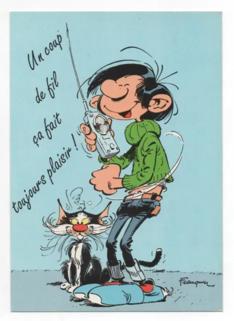 Carte Postale - GASTON LAGAFFE - FRANQUIN - Éditions DALIX - 1989 - N° 58