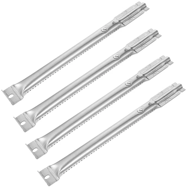 Bruciatore Di Ricambio Per Grill Weber Q200, Q220, Q2000, Q2200 - Acciaio Inossidabile, 52 Cm, Con Viti - Foto 7