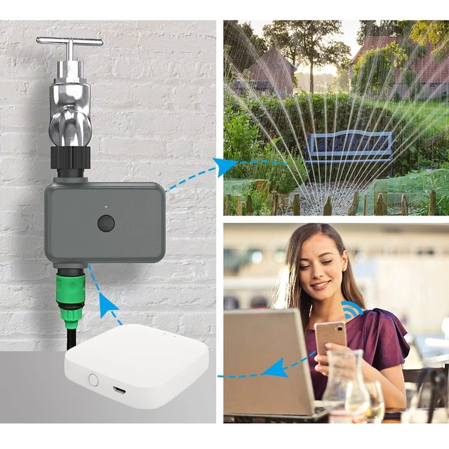 Testing Garden Home Irrigation Valve Sprinkler Timer IDC Connectors IP55