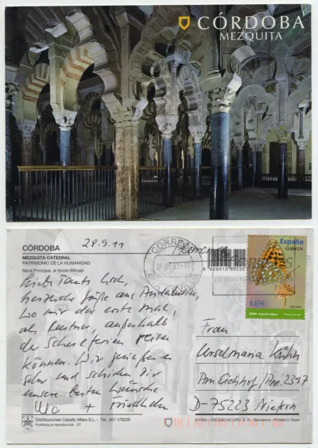 45415 - Cordoba - Mezquita Catedral - Ansichtskarte, gelaufen