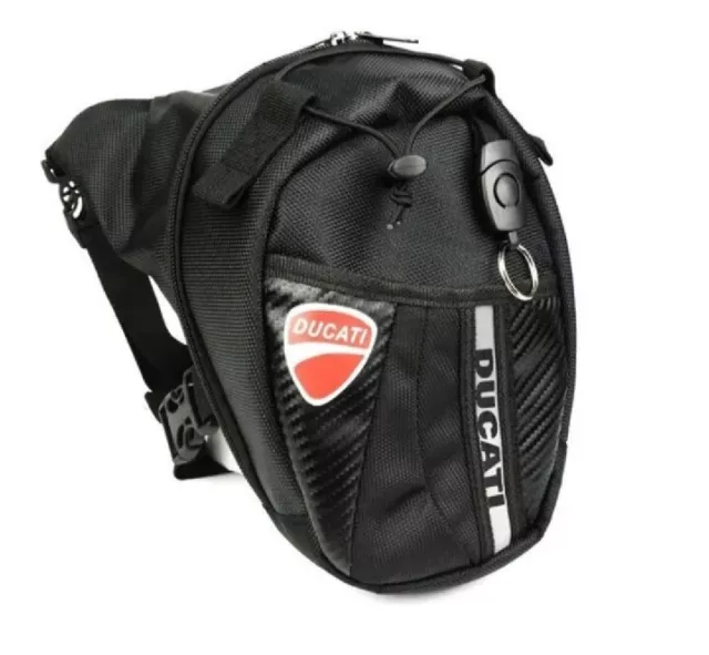 Marsupio Ducati Borsa Corse Uomo Nero Da Gamba Zaino Moto Gp  Sigillato