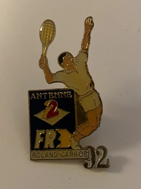 Pin's - Tennis Roland Garros - Partenaire ICI - Arthus Bertrand