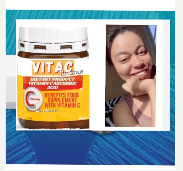 Promo Vitac Vitamine C  1000 Mg With Ascorbic Antioxydant  Super Éclaircissant