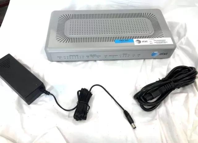 AT&T 250W EdgeMarc 8-Port Wireless VOIP Router Power Adapter IAD-250-ATT NEW