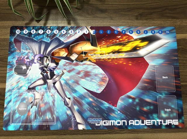ANIME DIGIMON ADVENTURE Playmat Omegamon DTCG Mat Trading Card Game Mat ANIME DIGIMON ADVENTURE Playmat Omegamon DTCG Mat Trading Card Game Mat